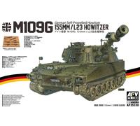 Maquette Char German Self-propelled Howitzer M109g 155mm /l23 Howitzer |afv Club