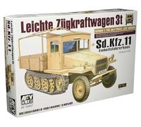 AFV-Club 35047 SDKFZ11 Version Late avec cabine en bois