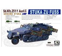 AFV-Club 35091 SDKFZ 251/1 Ausf C Stuka à Pied, Véhicules