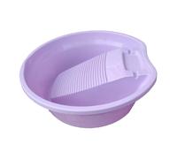 AFXGUSD Bassin à Linge Compact avec évier Intégré pour Le Lavage Du Linge, Idéal pour Les Chemises, Blouses et Pantalons D'extérieur, violet