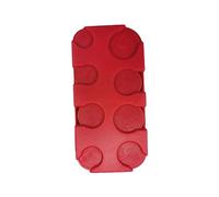AFXGUSD Boîte de Rangement, Organisateur, Conteneur pour Capsules de Collecte, Présentoir de Tri Fabriqué en Matériau Léger pour Une Utilisation Pratique en V, Rouge