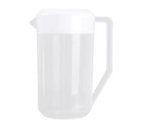 AFXGUSD Carafe Isotherme pour et Jus avec Poignée, Blanc, 2500ml