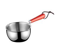 AFXGUSD Chauffe-soupe Compact En Acier Inoxydable avec Longue Poignée, 300mL