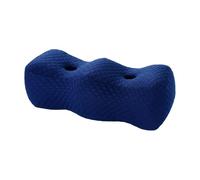 AFXGUSD Coussin de Jambe à Clipser, surélève-Pieds Ergonomique, avec Housse Amovible, en Mousse à Mémoire de Forme, Idéal pour Lire Pendant La Grossesse, Bleu