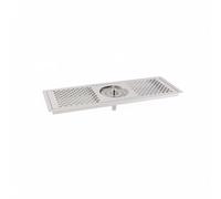AFXGUSD Égouttoir pour Verre Lave-verres Automatique Plateau d' Grille pour Drainage Efficace Conception Professionnelle en Acier Adaptée au Lavage de Cuisine Restauration Collective, 6020