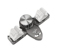 AFXGUSD Support pour Balai et Serpillière, Système de Rangement et D'organisation sans Perçage pour Buanderie Ou Entrepôt, Gris Transparent