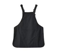 AFXGUSD Tablier de Travail Simple pour La Cuisine, Idéal pour Les Artistes, Les Chefs, Les Coiffeurs et Les Artistes, Noir