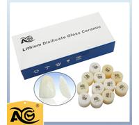 AG 5 pièces/boîte Lingots dentaires à presser en disilicate de lithium HT/LT, blocs de verre-céramique de haute qualité pour dentiste et placages LT-A1