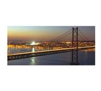 AG ART 25 de abril bridge, photo murale intissée, 202 x 90 cm, 1 part Multicolors G
