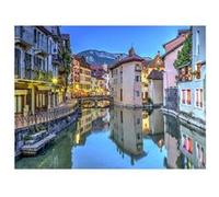 AG ART Annecy, haute-savoie, France, photo murale intissée, 360x270 cm, 4 parts Multicolors G