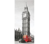 AG ART Big Ben , intissé photo mural, 90 x 202 cm, 1 part Multicolors G