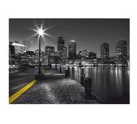 AG ART Boston embankment, photo murale, 360x254 cm, 4 parts Multicolors G