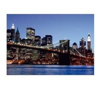 AG ART Brooklyn bridge, photo murale, 360x254 cm, 4 parts Multicolors G