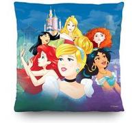 AG ART Coussin Château et Princesses 2 faces Disney 40x40 cm Multicolors G