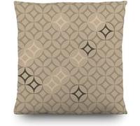AG ART Coussin forme de losange- 45 cm x 45 cm Multicolors