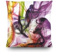 AG ART Coussin fumée en couleur tache de peintre - 45 cm x 45 cm Multicolors