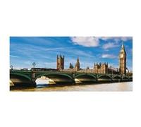 AG ART London Parliament Big Ben, photo murale intissée, 202 x 90 cm, 1 part Multicolors G