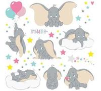 AG ART Minis Stickers Disney - Dumbo - 30 CM x 30 CM Multicolors