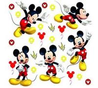 AG ART Minis Stickers Mickey Disney - 30 CM x 30 CM Multicolors