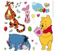 AG ART Minis Stickers Winnie L'Ourson et ses amis Disney - 30 CM x 30 CM Multicolors