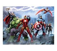 Nice walls Papier Peint Mural pour Chambre d'enfant Avengers 252 x 182 cm