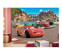 AG ART Papier peint Cars Panorama Disney 360X254 CM Multicolors G