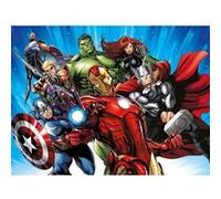 AG ART Papier Peint Intissé - Disney Marvel Avengers 360 cm x 270 cm Multicolors G