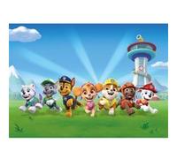 AG ART Papier peint Pat'Patrouille modèle En avant - 252 cm x 182 cm Multicolors G