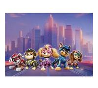 AG ART Papier peint Pat'Patrouille Super Héros Moovie - 5 Personnages - 252 x 182 cm multicolore