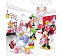 AG ART Papier peint XL intisse La Boutique de Minnie Mouse Disney 180X202 CM Multicolors G