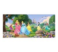 AG ART Poster Château et Princesses Disney intisse 202X90 CM Multicolors G