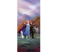AG ART Poster de porte Intissé - Disney La Reine des Neiges 2 - 90 cm x 202 cm Multicolors G