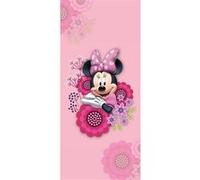 AG ART Poster de porte intissé - Disney Minnie Mouse - 90 cm x 202 cm Multicolors G
