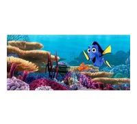 AG ART Poster géant Dory Némo Pixar intisse 202X90 CM Multicolors