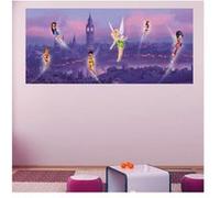 AG ART Poster géant Fée Clochette à Londres Disney Fairies intisse 202X90 CM Multicolors G