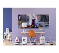AG ART Poster géant Intissé - Disney La Reine des Neiges 2 - modèle Anna et Elsa dans la vallée 202 cm x 90 cm Multicolors G