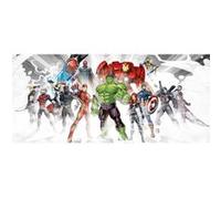 AG ART Poster géant - intissé Disney Marvel Avengers - prêt à combattre 202 cm x 90 cm Multicolors G