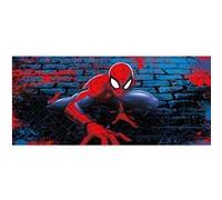 AG ART Poster géant - intissé Disney Marvel Avengers - spider man accroupi- 202 cm x 90 cm Multicolors G