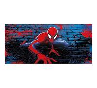 AG ART Poster géant - intissé Disney Marvel Avengers - spider man accroupi- 202 cm x 90 cm Multicolors
