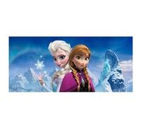 AG ART Poster géant Soeurs La Reine des Neiges Disney Frozen intisse 202X90 CM Multicolors G