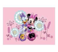 AG ART Poster Intissé - Disney Minnie Mouse et Daisy Duck - 155 cm x 110 cm Multicolors G