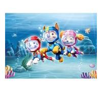 AG ART Poster Intissé - Pat'Patrouille modèle sous la mer - 155 cm x 110 cm Multicolors G