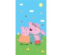 AG ART Poster intissé - Peppa Pig avec sa famille - 150 x 270 cm Multicolors G
