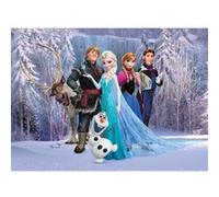 AG ART Poster La Reine des Neiges Disney Frozen 156X112 cm Bleu G