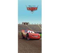 AG ART Poster porte Cars Flash Mc Queen Disney intisse 90X202 CM Multicolors G