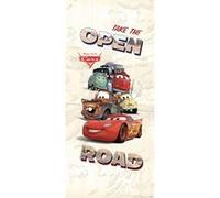 AG ART Poster porte Cars Open Raod Disney intisse 90X202 CM Multicolors