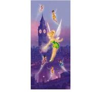 AG ART Poster porte Fée Clochette à Londres Disney Fairies intisse 90X202 CM Multicolors G