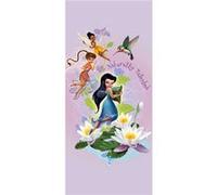 AG ART Poster porte Fée Clochette La Vallée du printemps Disney -Naturally- intisse 90X202 CM Multicolors