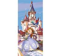 AG ART Poster porte Princesse Sofia Disney intisse 90X202 CM Multicolors G