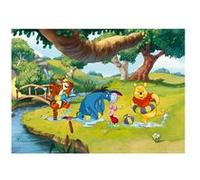 AG ART Poster XXL intisse Winnie l'Ourson Disney 155X115 CM Multicolors G